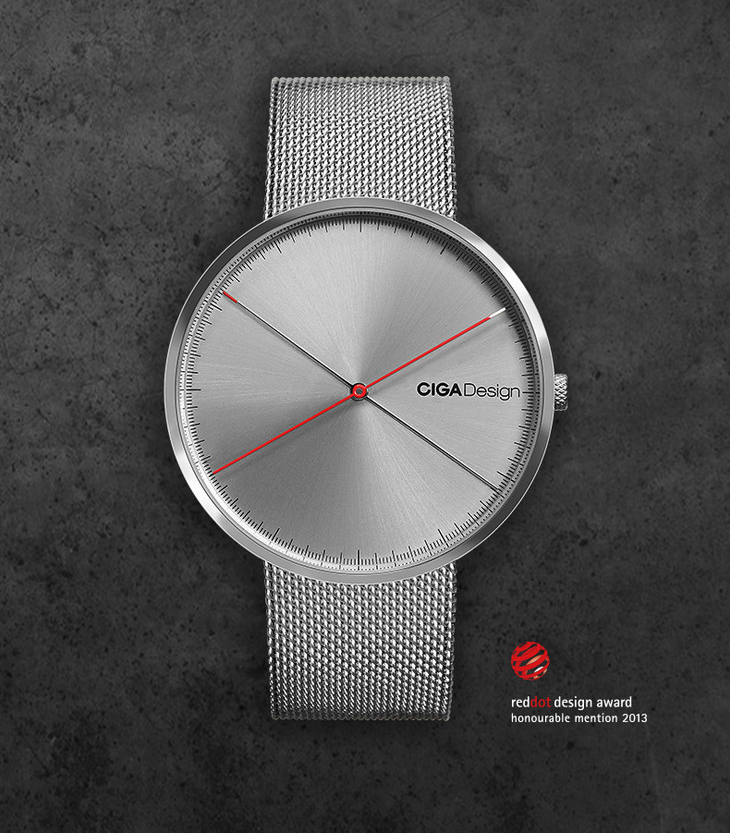 Đồng hồ Quartz CIGA Design X series double needle II