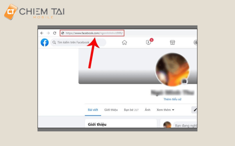 đổi link facebook thành công