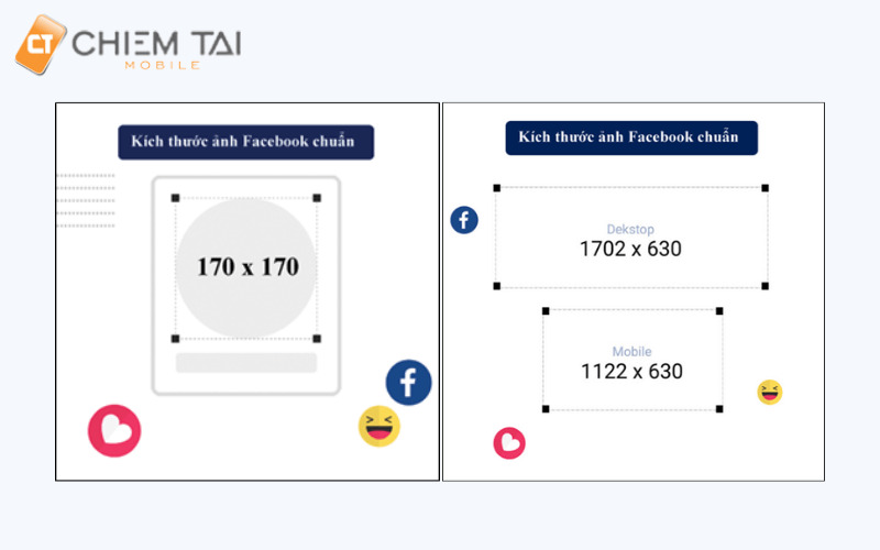 Kích thước ảnh đại diện và ảnh bìa facebook