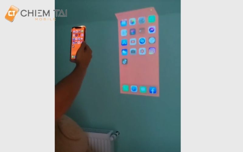 App chiếu màn hình điện thoại lên tường là gì