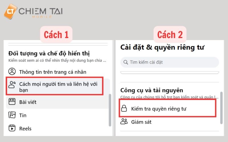 Vào mục Ai có thể xem danh sách bạn bè của bạn?