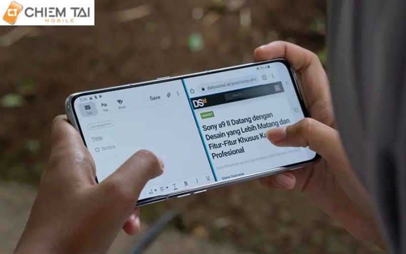 Lợi ích khi áp dụng cách chia đôi màn hình điện thoại Samsung