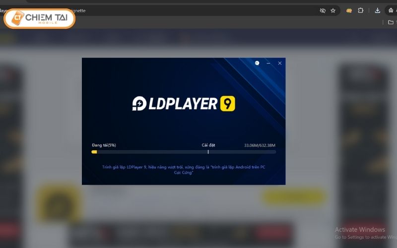 Cài đặt phần mềm giả lập LD Player vào máy tính