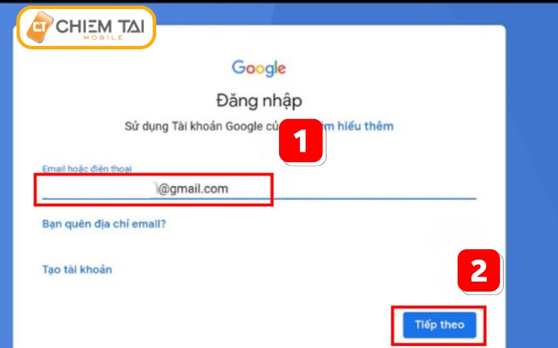 Đăng nhập tài khoản Gmail vào Google Play trên phần mềm giả lập