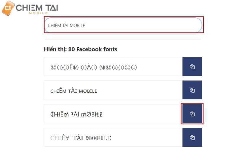 đổi font chữ FChat