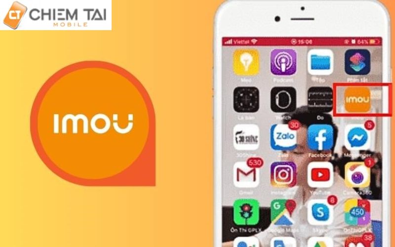 Truy cập vào ứng dụng Imou Life