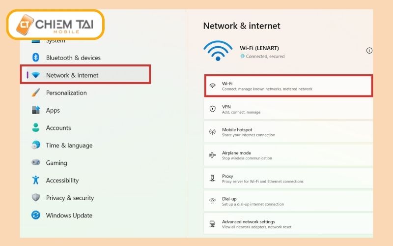 chon-network-&-internet-nhan-vao-wifi-trong-setting