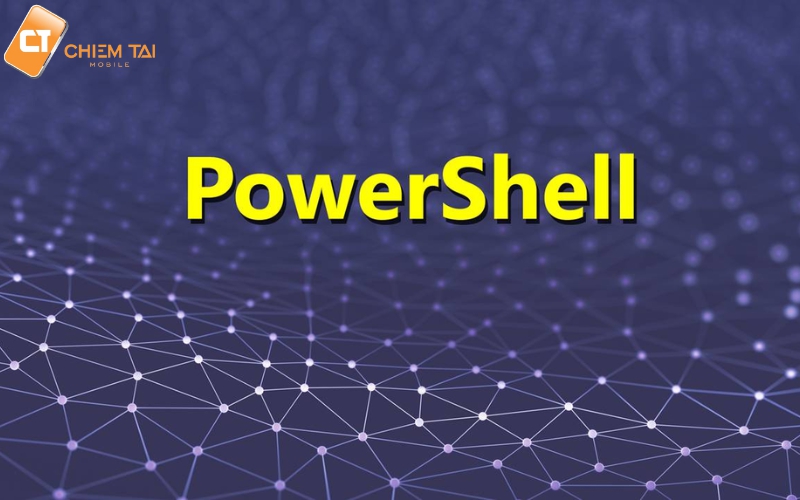 Dùng công cụ Windows PowerShell