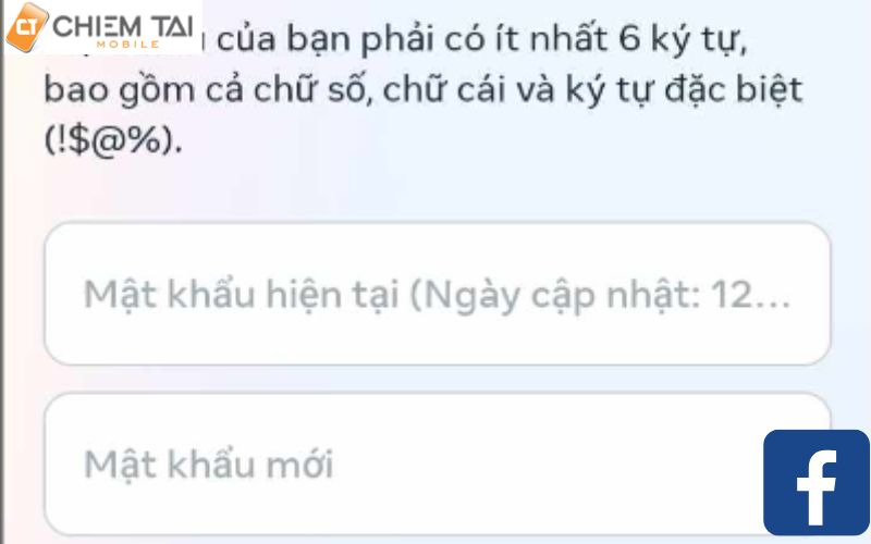 đổi mật khẩu để khắc phục tài khoản bị khóa