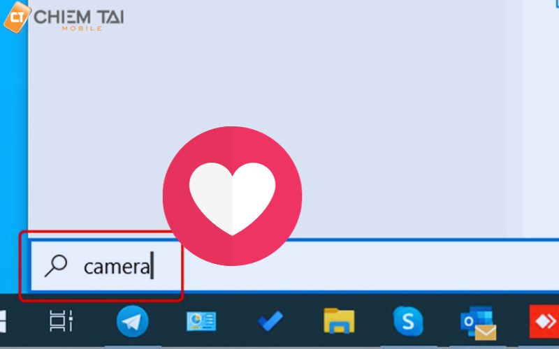 bật camera laptop