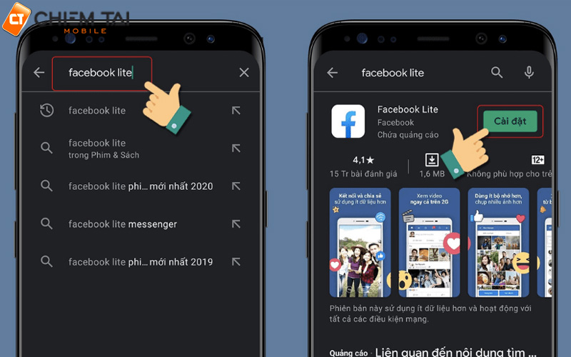 Cách tải Facebook Lite cho Android nhanh chóng