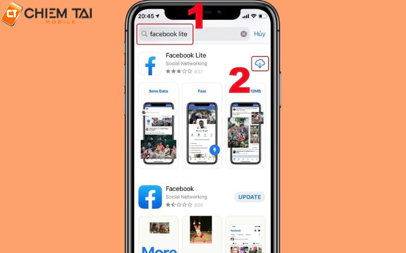 Cách tải Facebook Lite trên iPhone đúng cách