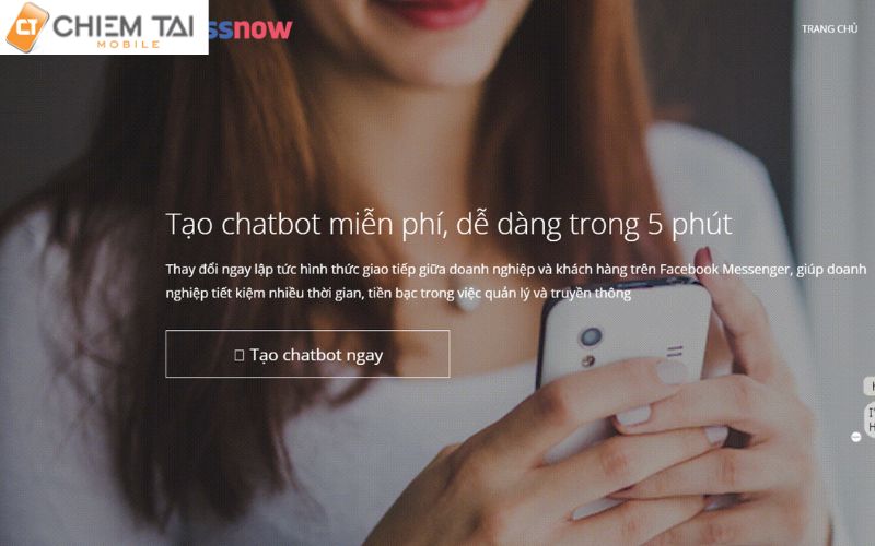 tool tạo chatbot cho Messenger có hỗ trợ tiếng việt