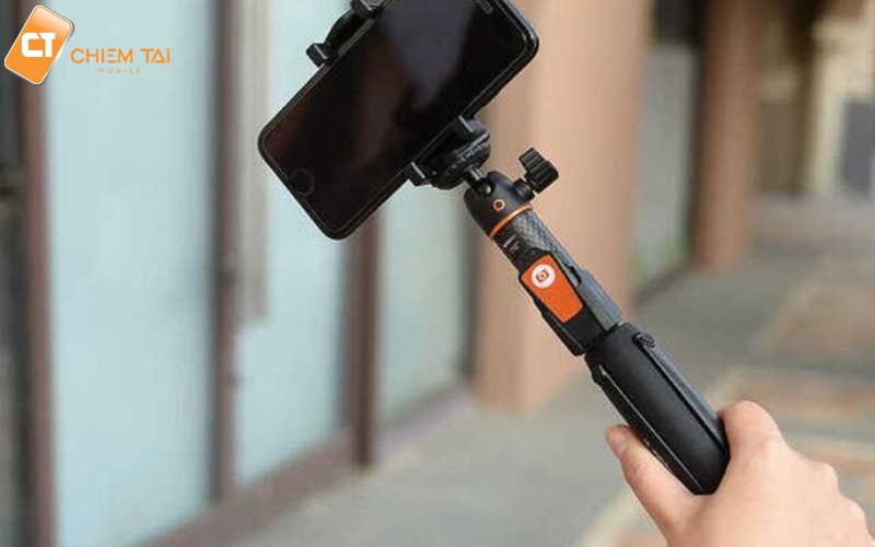 Gậy selfie tripod Phoneographer SC1C Bluetooth tiện dụng