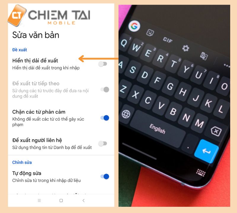 Tắt âm phím trên Xiaomi