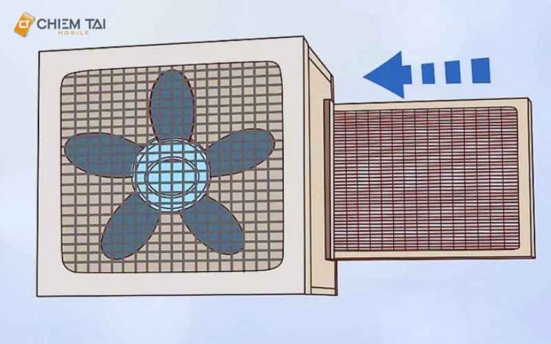 kết quả máy lọc không khí tự tạo bằng khung gỗ