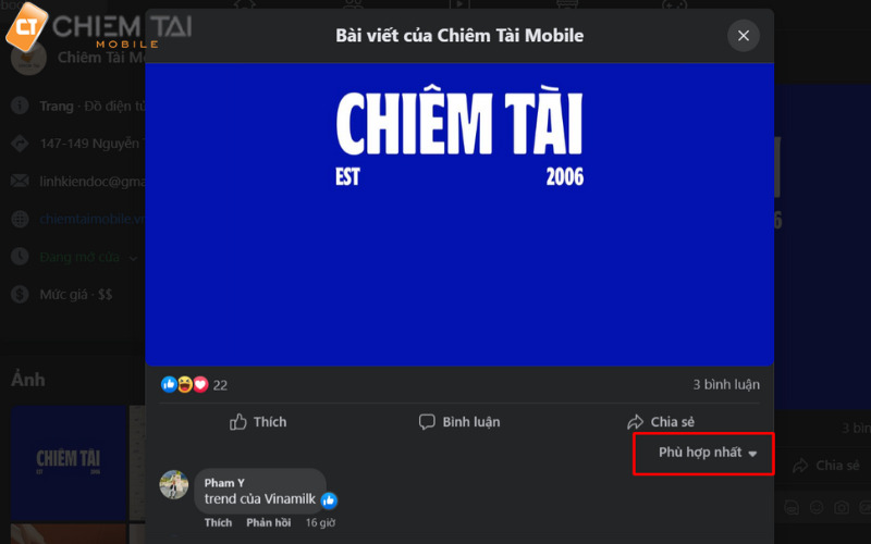 Cách xem bình luận facebook trên máy tính đơn giản 2