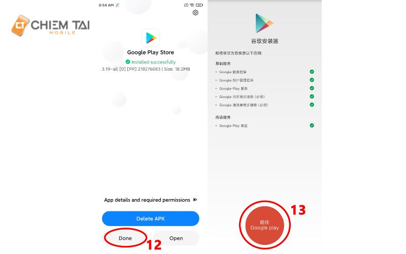 cách tải Google Play cho Xiaomi