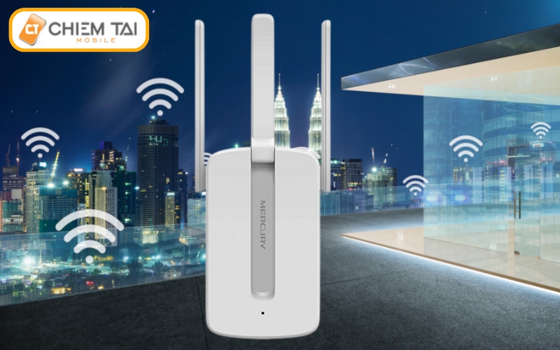 Khi nào nên dùng bộ khuếch đại sóng Wifi Mercury.cn?