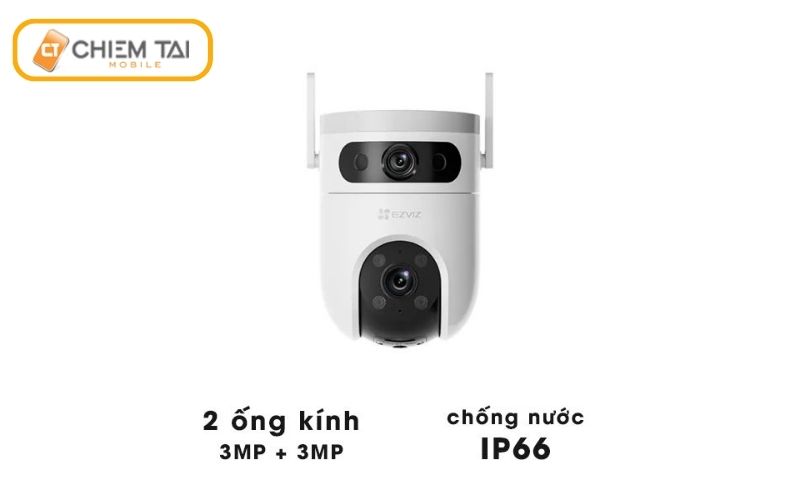 camera wifi 2 mat ngoai troi ezviz h9c