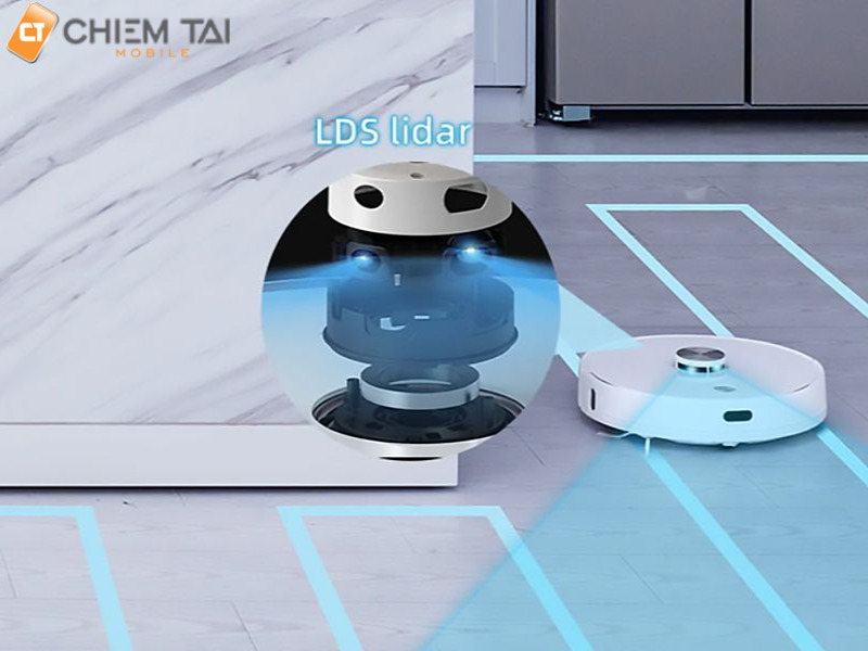 Cách hoạt động của robot hút bụi lau nhà Xiaomi