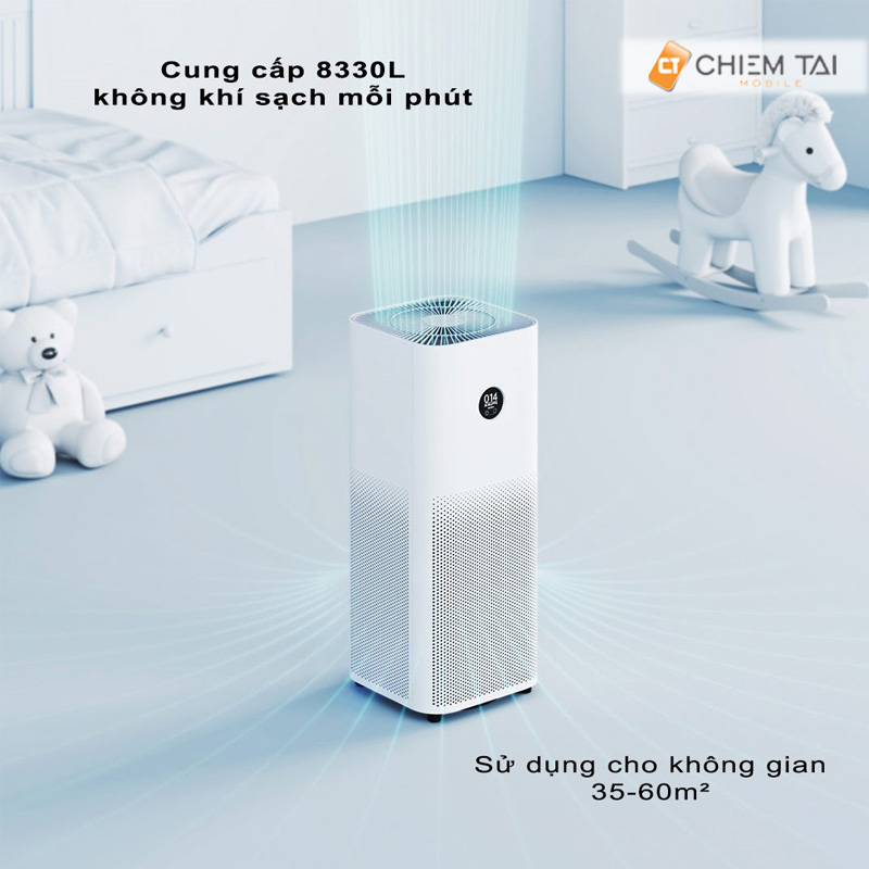 Máy lọc không khí loại bỏ khí độc hại Mijia Air Purifier 4 Pro