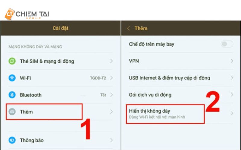 cách kết nối tivi xiaomi bằng điện thoại