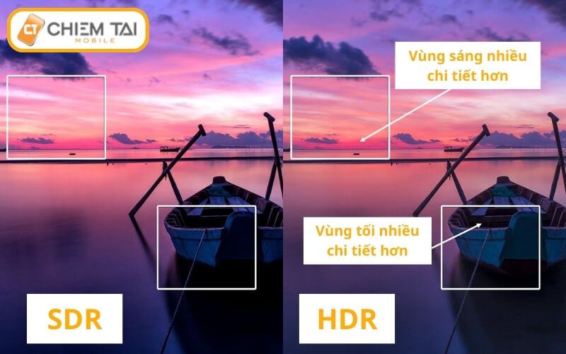 Khác biệt giữa ảnh HDR và ảnh thường