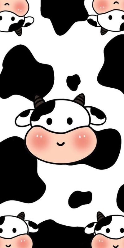 Top 92 về bò sữa iphone hình nền cute  coedocomvn
