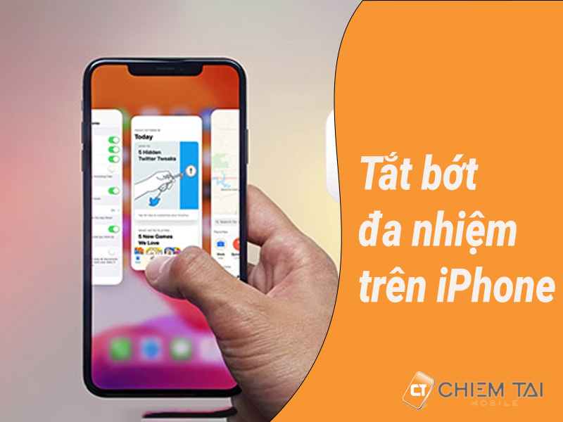 Tắt bớt các ứng dụng đa nhiệm trên iPhone