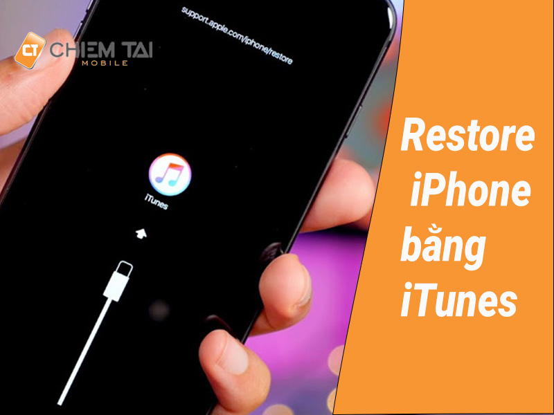 Restore iPhone của bạn bằng iTunes