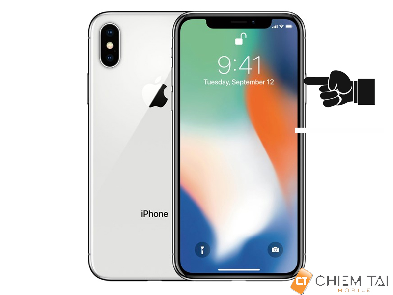  Khởi động lại iPhone bằng phím cứng thế hệ iPhone 8 về sau