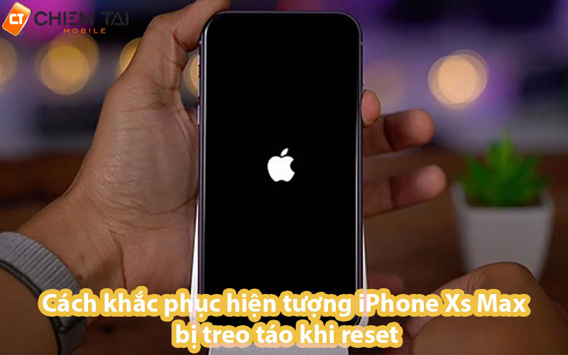 Cách khắc phục hiện tượng iPhone Xs Max bị treo táo khi reset