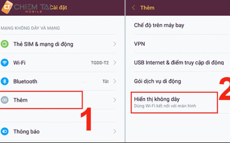 kết nối tivi xiaomi với điện thoại