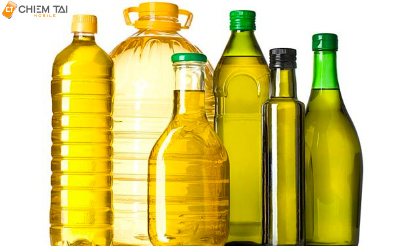 Sử dụng dầu ăn để khắc phục 