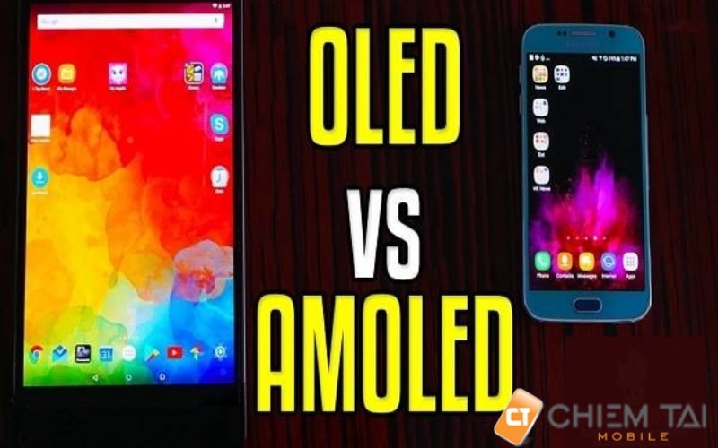 So sánh giữa màn hình Oled và màn hình Amoled