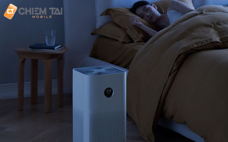 may loc khong khi cho phong ngu 15m2 xiaomi mi air purifier 3h eu fjy4031gl