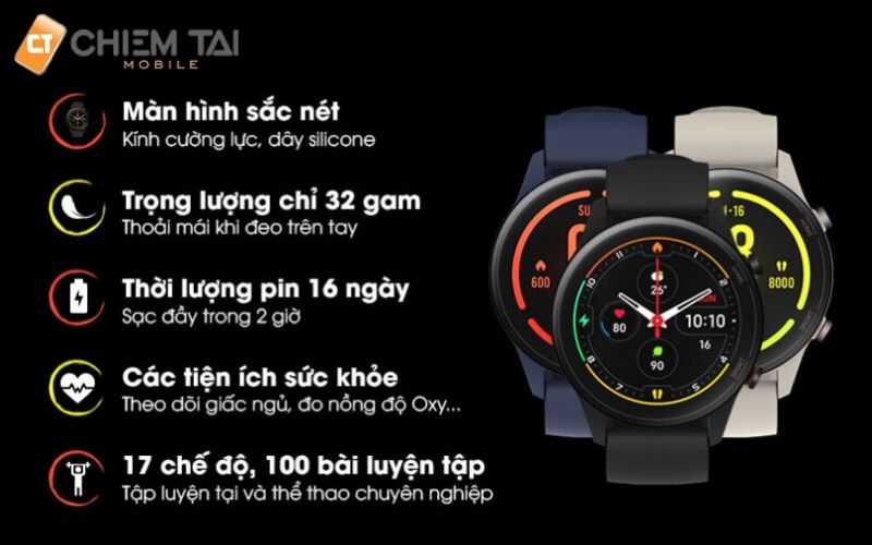 đánh giá xiaomi mi watch