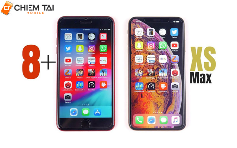 So sánh iPhone 8 Plus và Xs Max: Điểm khác biệt nằm ở đâu?