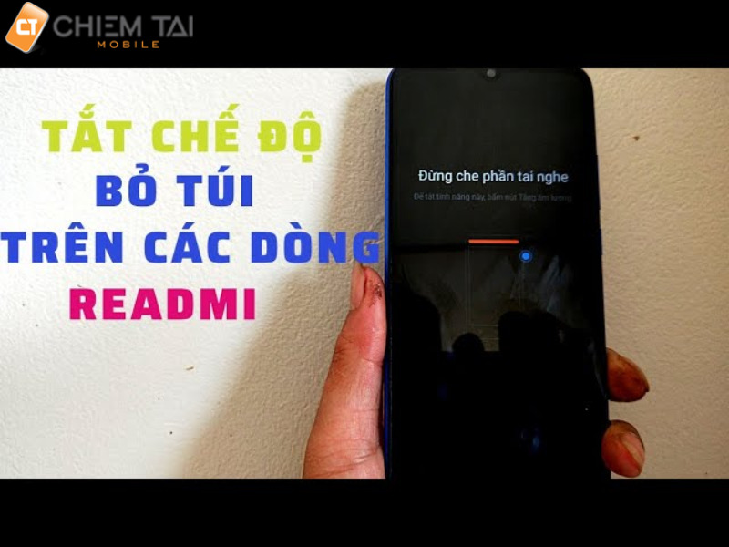 Tắt chế độ bỏ túi