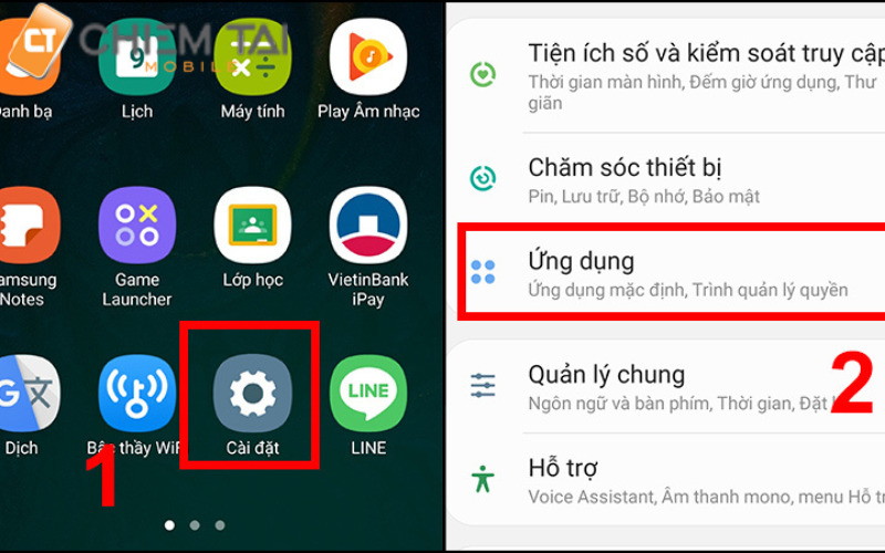 tắt ứng dụng chạy ngầm trên Xiaomi