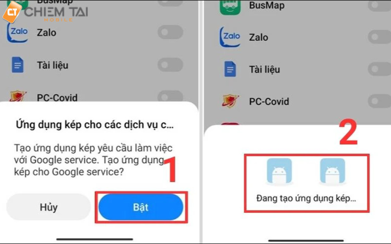 Cách tạo ứng dụng kép trên Xiaomi - Bước 3