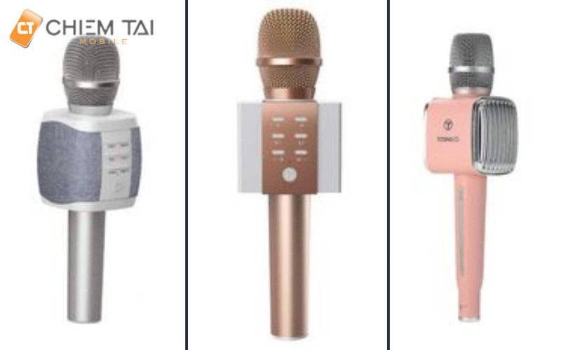 Micro Karaoke Bluetooh không dây chính hãng tại Chiêm Tài