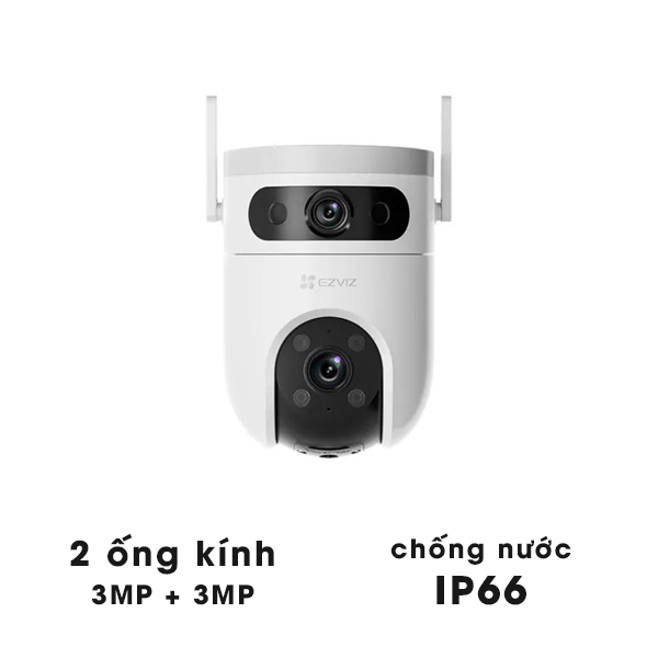 Camera Wifi 2 MẮT ngoài trời EZVIZ H9c Dual 2K 3MP