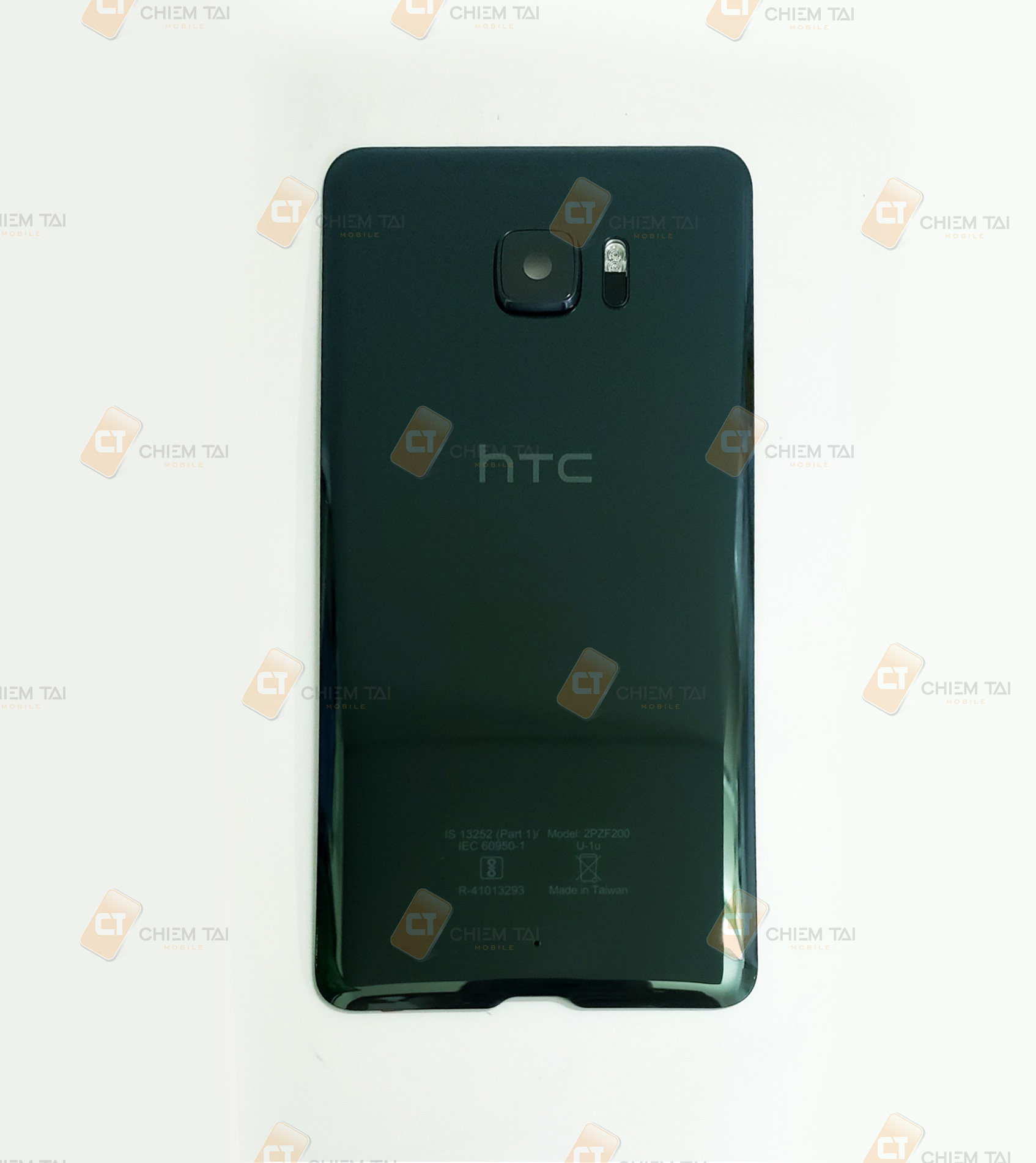 Nắp lưng HTC U Ultra Sapphire có kính camera sau , kính đèn flash ( màu đen, trắng, hồng, xanh coban, biển)