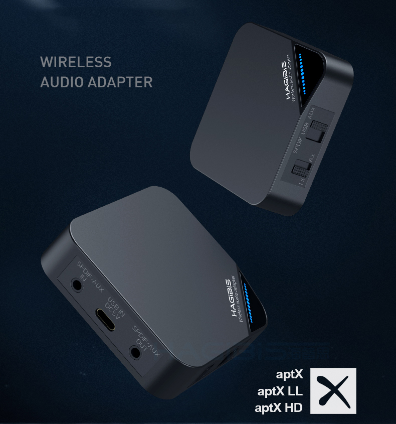 Adapter audio Bluetooth receiver 5.0 Hagibis X5