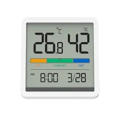 Đồng hồ tích hợp nhiệt ẩm kế MIIIW NK5253Đồng hồ tích hợp nhiệt ẩm kế MIIIW NK5253