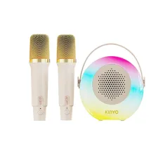 Loa karaoke mini RGB Bluetooth KINYO K38 5W