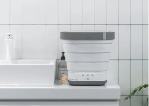 Xiaomi ra mắt thế hệ thứ ba của máy giặt mini di động MOYU với khả năng khử trùng bằng tia cực tím