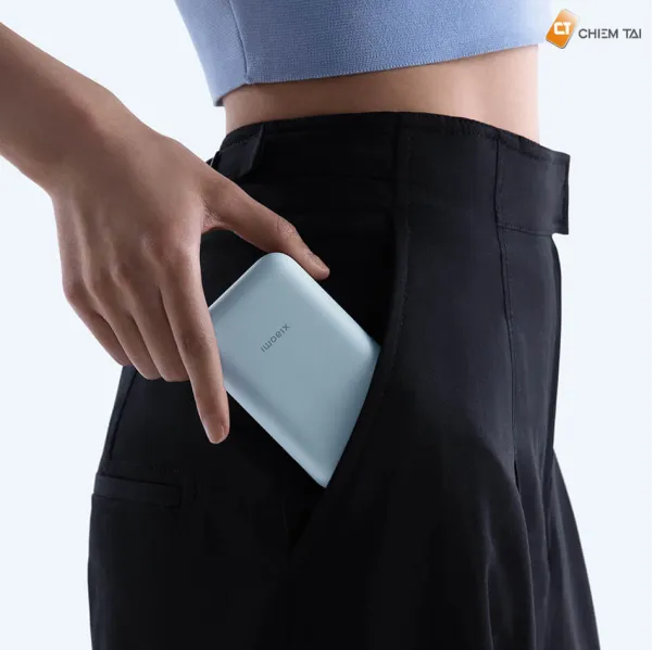 Pin sạc dự phòng 10000mAh 22.5W Xiaomi Pocket P15ZM có cáp sạc